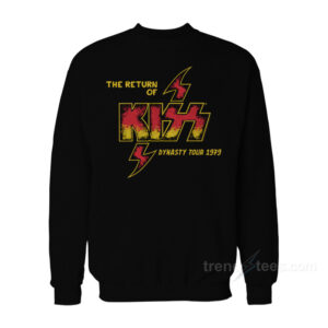 The Return Of Kiss Dynasty Tour 1979 Vintage Sweatshirt
