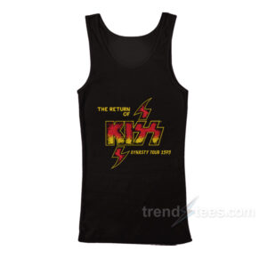 The Return Of Kiss Dynasty Tour 1979 Vintage Tank Top