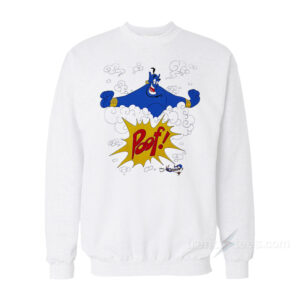 Vintage Aladdin Genie Poof Sweatshirt