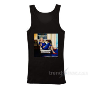Bill Clinton In Blue Dress Tank Top
