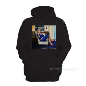 Bill Clinton In Blue Dress Hoodie