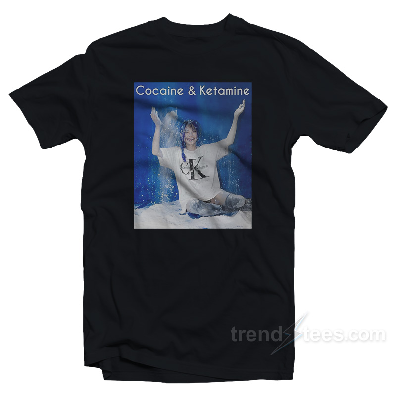 Cocaine And Ketamine Girl Meme T-Shirt