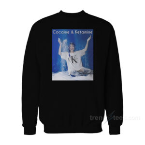 Cocaine And Ketamine Girl Meme Sweatshirt