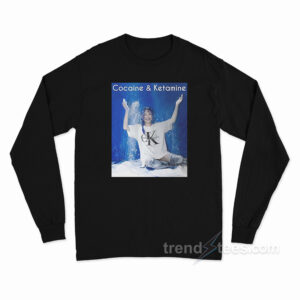 Cocaine And Ketamine Girl Meme Long Sleeve Shirt