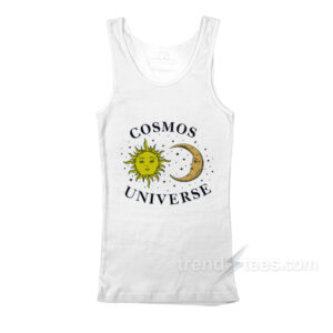 Cosmos Universe Sun Moon Star Tank Top