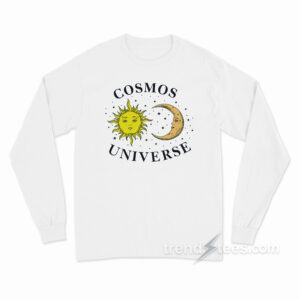 Cosmos Universe Sun Moon Star Long Sleeve Shirt