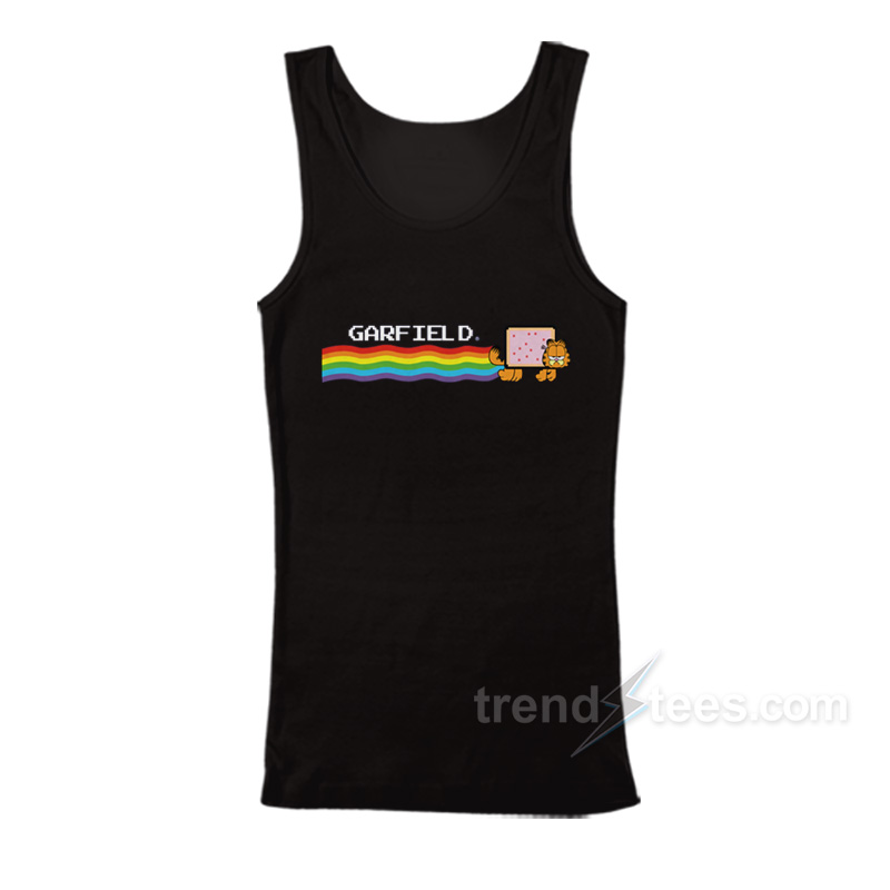 Garfield Nyan Cat Tank Top