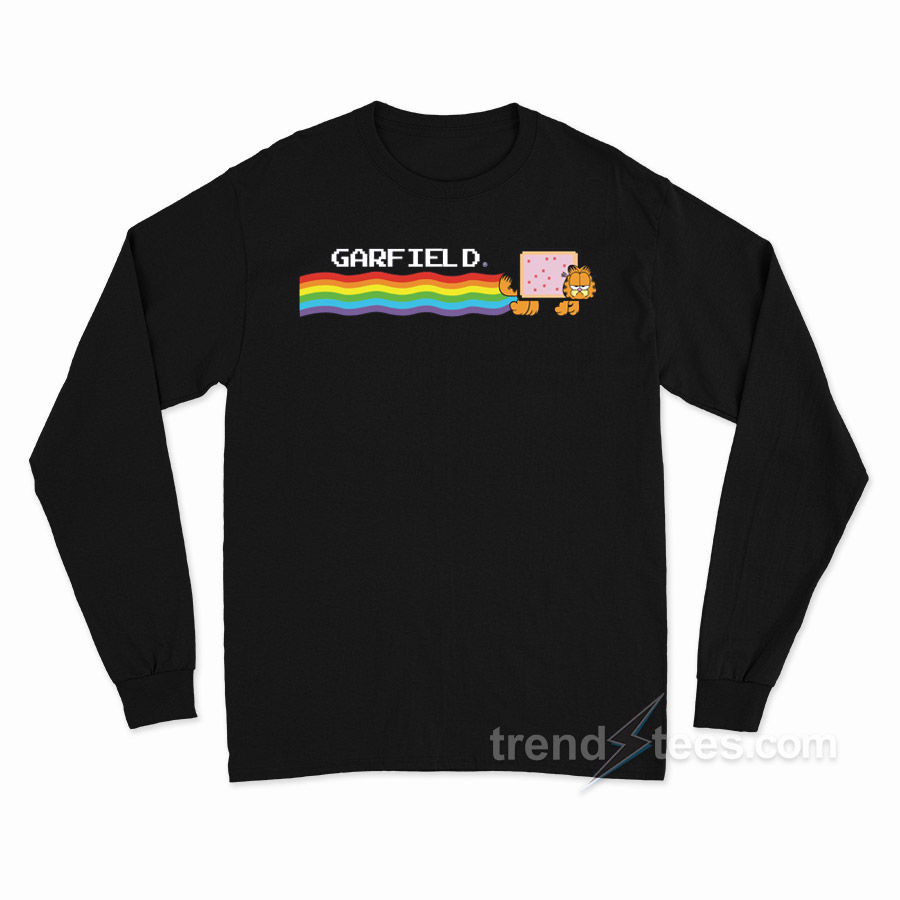 Garfield Nyan Cat Long Sleeve Shirt