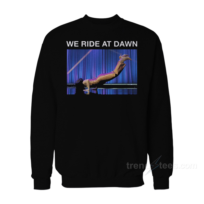 Hannah Berner The Worm We Ride At Dawn Sweatshirt