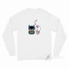 Hello Kitty and Batman Long Sleeve Shirt