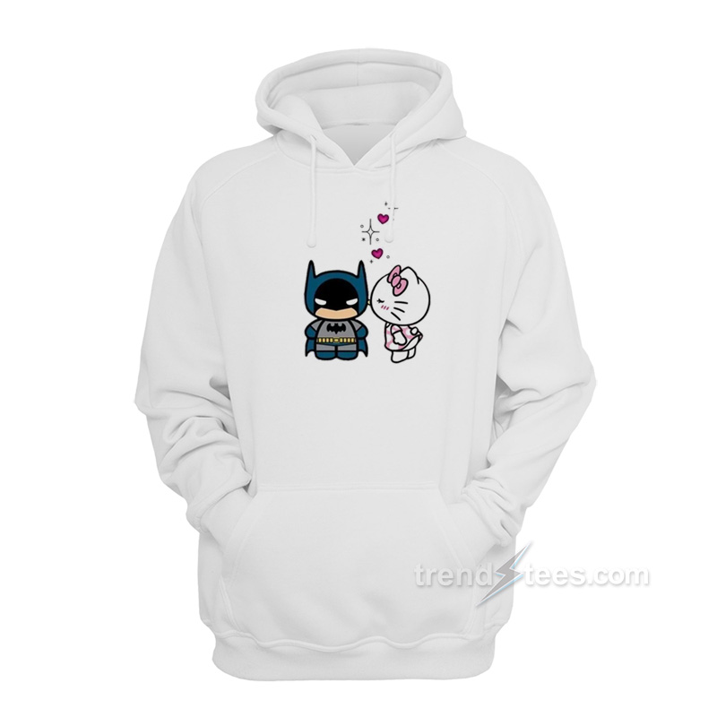 Hello Kitty and Batman Hoodie