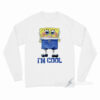 I'm Cool Spongebob Squarepants Long Sleeve Shirt