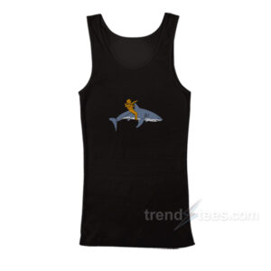 Jimmy Chance Raising Hope Diver Riding A Shark Tank Top