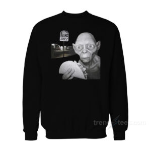 The Lord of the Rings Gollum Taco Bell Sweatshirt