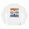The Simpsons Cincinnati Bengals vs Dallas Cowboys Long Sleeve Shirt