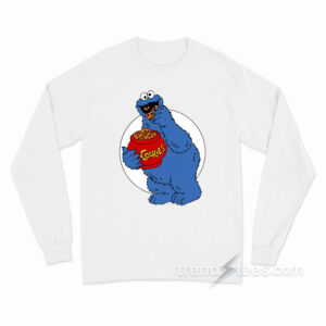 Tv Show Friends Rachel Green Cookie Monster Long Sleeve Shirt