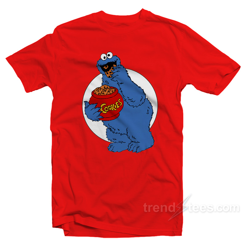 Tv Show Friends Rachel Green Cookie Monster T-Shirt