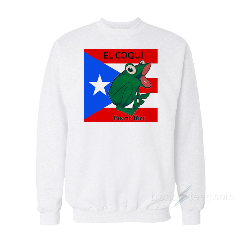 Bad Bunny El Coqui Puerto Rico Sweatshirt