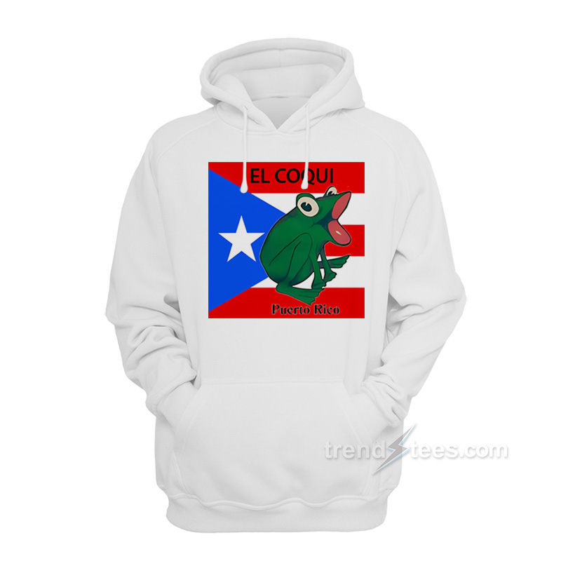 Bad Bunny El Coqui Puerto Rico Hoodie