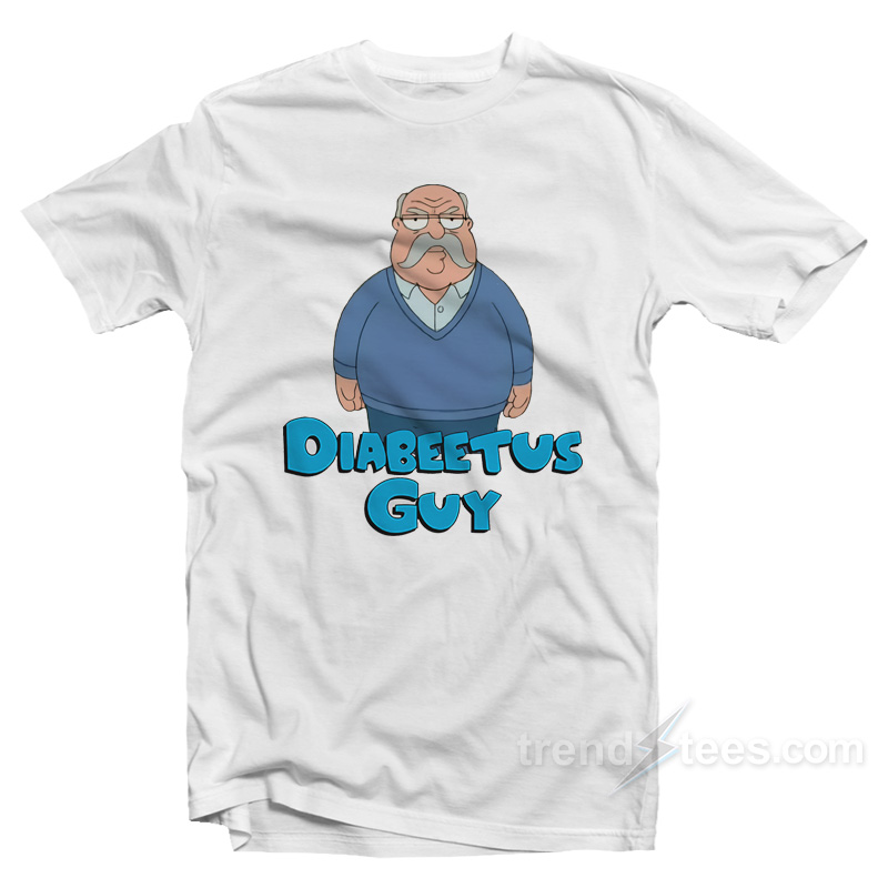 Diabeetus Guy Family Guy Wilford Brimley T-Shirt