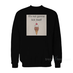 Ice Cream It's Not Gonna Lick Itself Sweatshirt