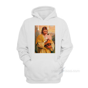 Jesus Hugging Anya Forger Spy x Family Hoodie