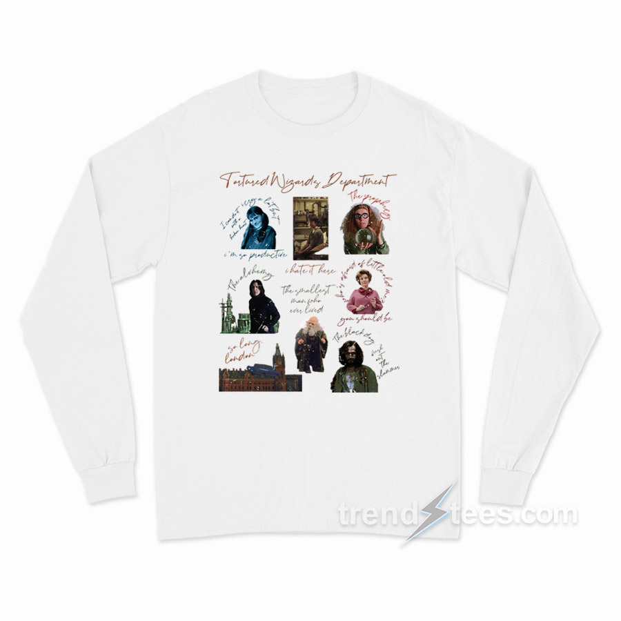 Tortured Wizards Department Long Sleeve Shirt