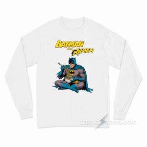 Batman And Ramen Long Sleeve Shirt
