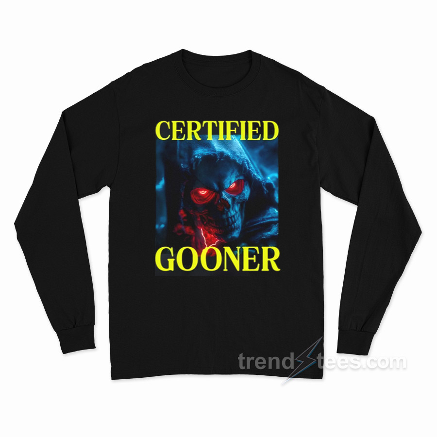 Chase Hooper Certified Gooner Long Sleeve Shirt