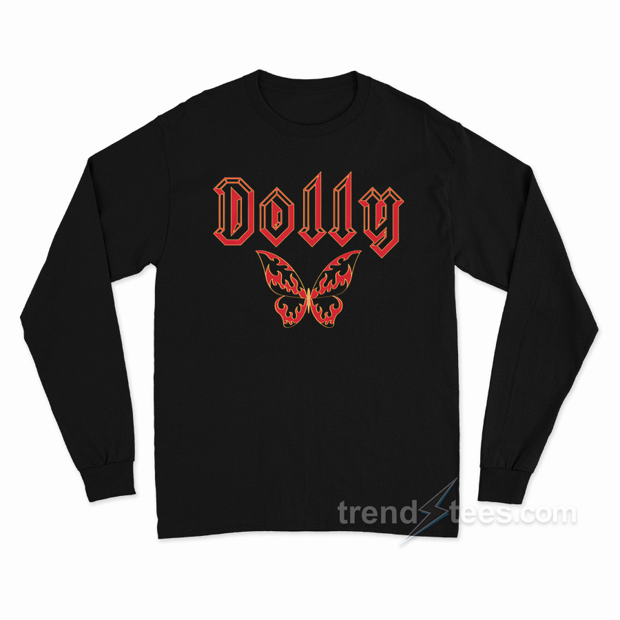 Dolly Rock N' Roll Butterfly Long Sleeve Shirt