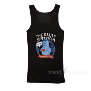 Spongebob Squarepants The Salty Spitoon No Weenies Allowed Tank Top