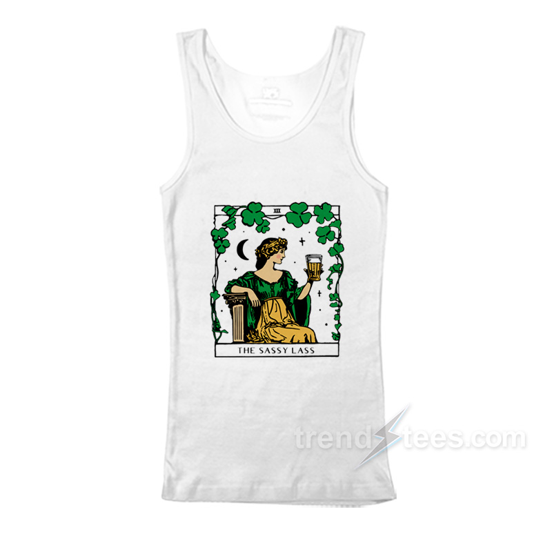 The Sassy Lass Tarot Card Tank Top