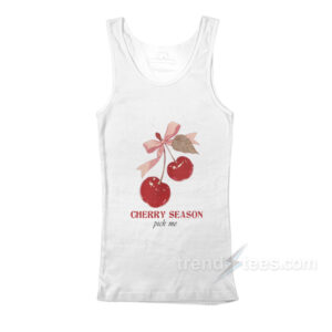 Cherry Season Pick Me Tank Top