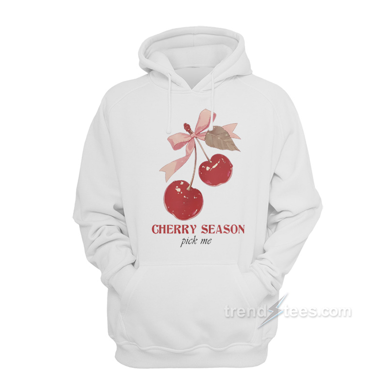 Cherry Season Pick Me Hoodie