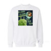 Glerp Glorp Funny Alien Cat Sweatshirt