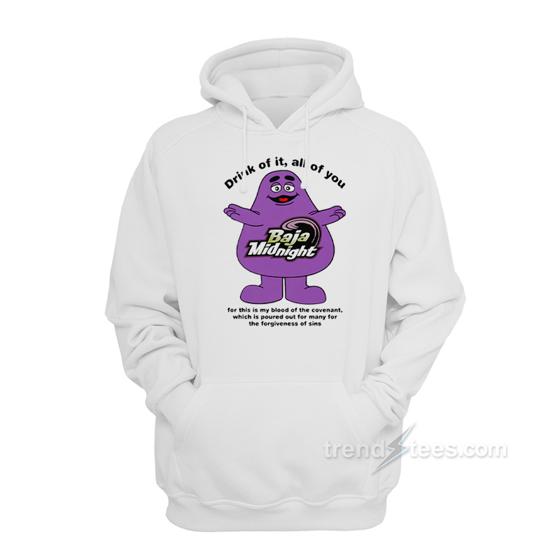 Grimace Baja Midnight Hoodie