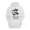 Orca Born To Swim World Is A Fuck Hoodie