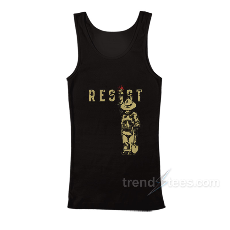 Says Resist Tank Top
