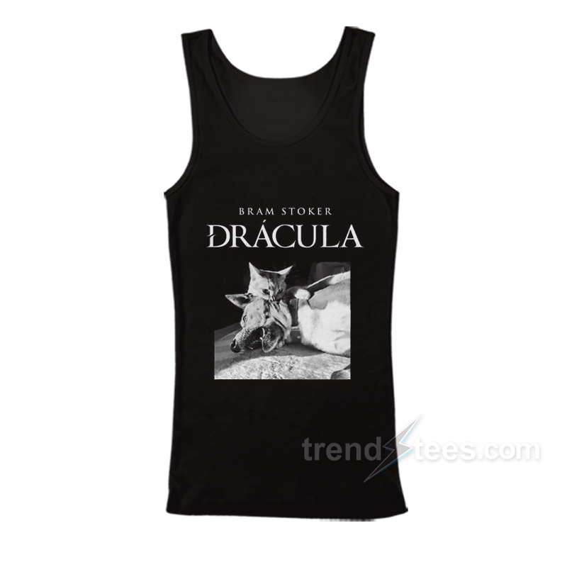 Bram Stoker Dracula Cat Tank Top