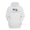 I Wanna Go Where The People Aren't Script Hoodie