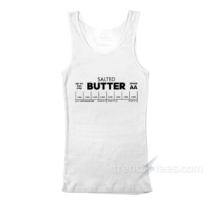 Salted Butter Funny Tank Top
