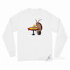Cockroach Eating Krabby Patty Long Sleeve Shirt