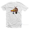 Cockroach Eating Krabby Patty T-Shirt