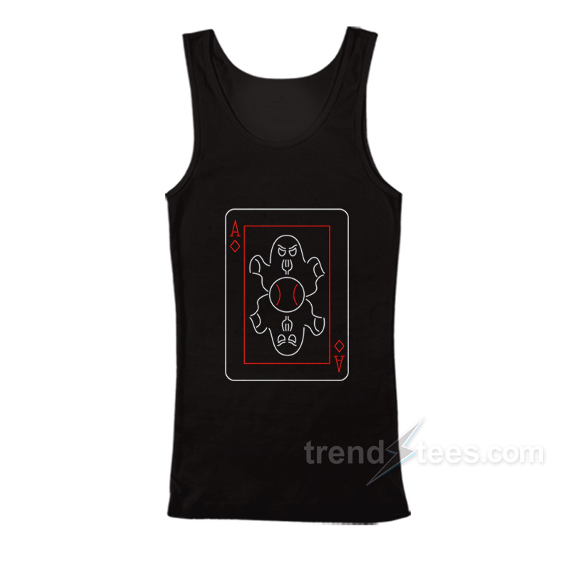 Ghost Fork Ace Card Tank Top