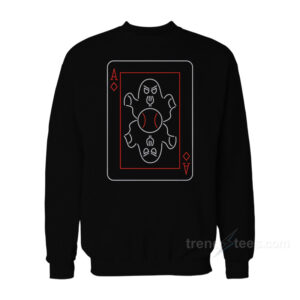 Ghost Fork Ace Card Sweatshirt