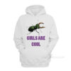 Girls Are Cool Stag Beetle Hoodie