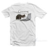 Gooning Cat Meme T-Shirt