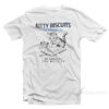 Kitty Biscuits Bakery We Knead Em You Need Em Cat T-Shirt