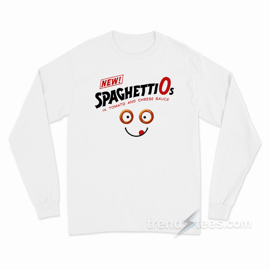 New SpaghettiOs In Tomato And Cheese Sauce Long Sleeve Shirt