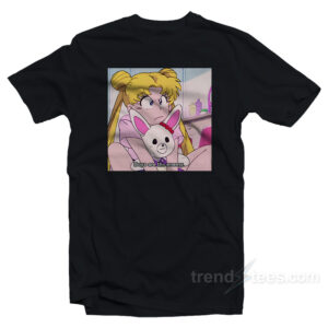 Sailor Moon Boys Are The Enemy 90s T-Shirt